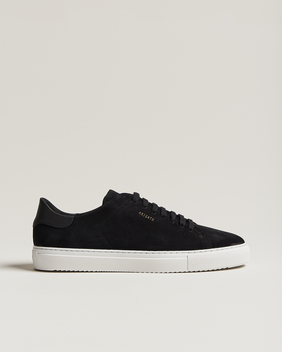 Axel Arigato Clean 90 Sneaker Black Suede hos CareOfCarl.no