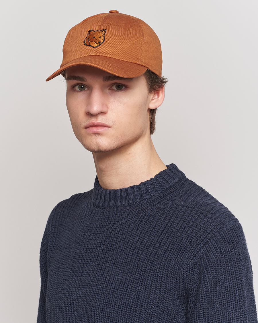 Herre | Maison Kitsuné | Maison Kitsuné | Tonal Fox Cap Tobacco