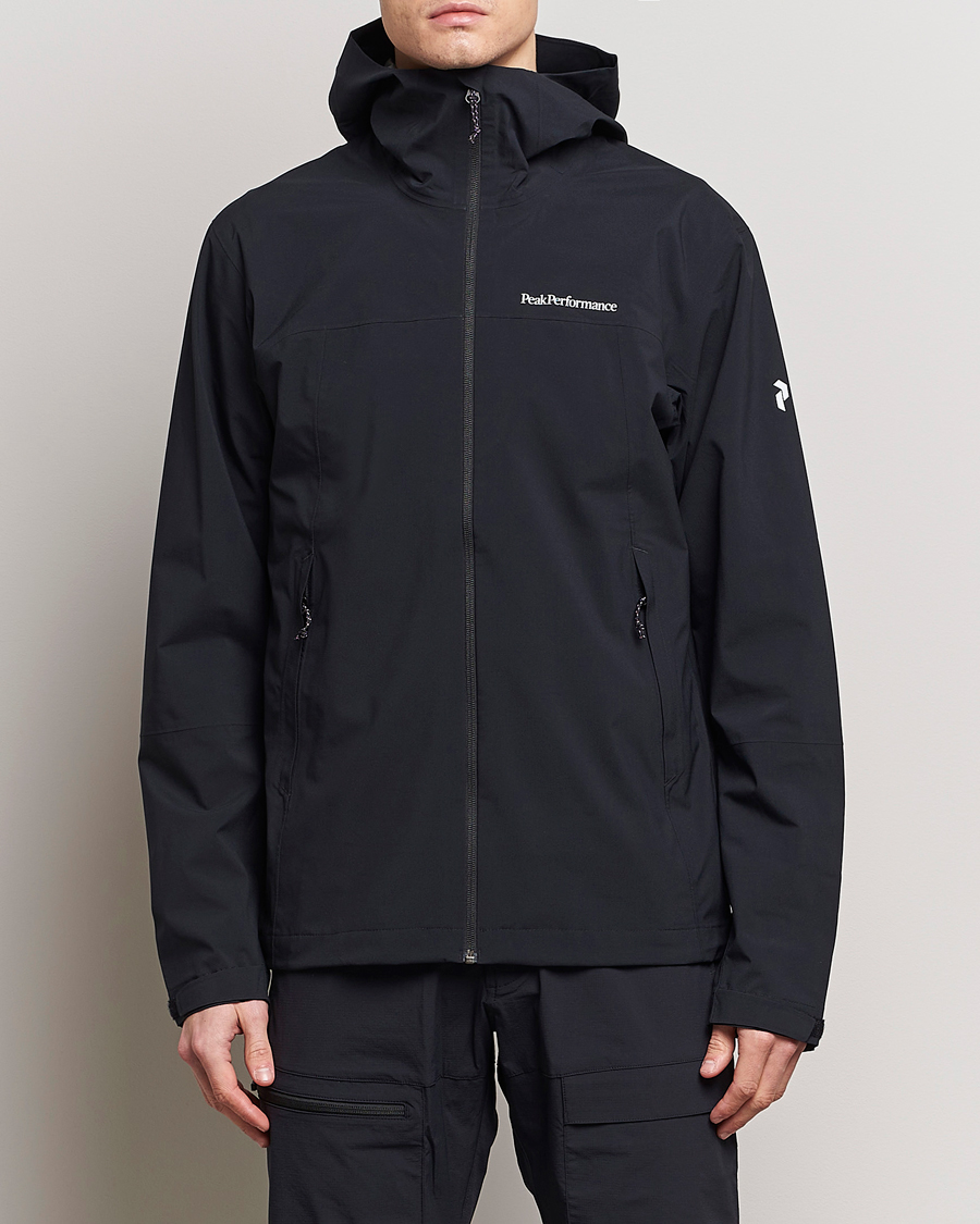 Herre |  | Peak Performance | Trail Hipe Hooded Jacket Black