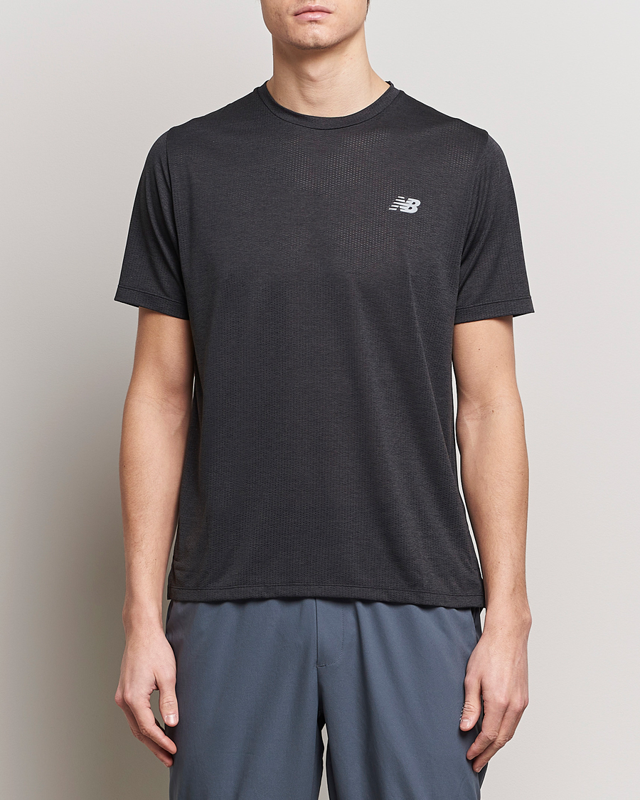 Herre | Sport | New Balance Running | Athletics Run T-Shirt Black