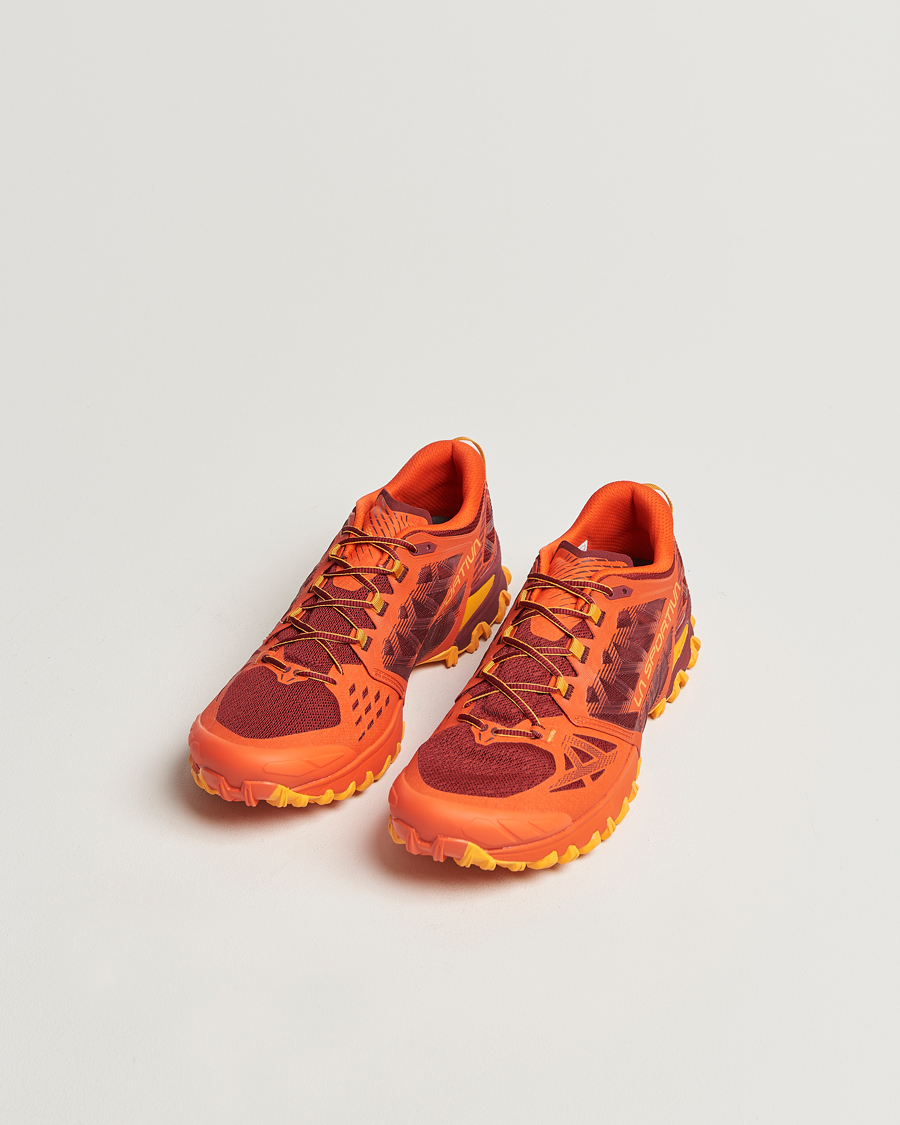Herre | Trail Sneakers | La Sportiva | Bushido III Trail Running Sneakers Cherry Tomato