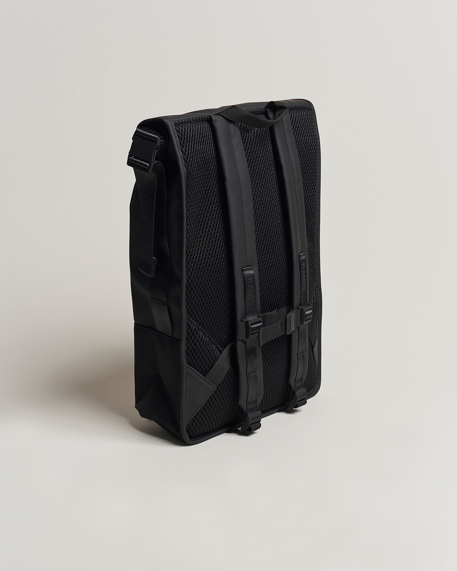 Herre |  | RAINS | Trail Rolltop Backpack Black