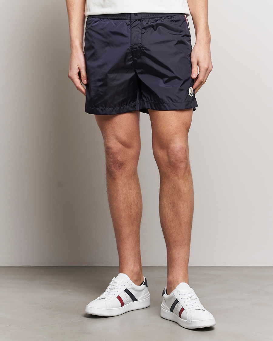 Herre | Klær | Moncler | Nylon Swim Shorts Navy