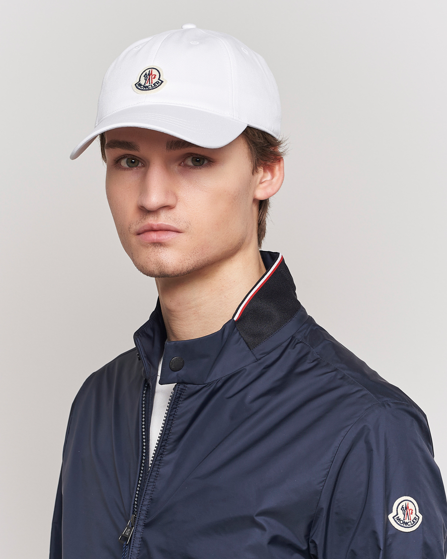 Herre | Moncler | Moncler | Baseball Cap White