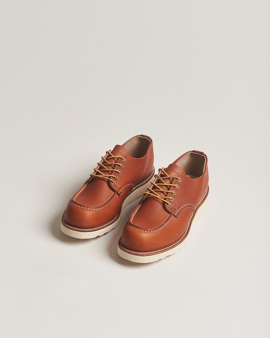Herre | Håndlagde sko | Red Wing Shoes | Moc Toe Oxford Hawthorne Abilene Leather