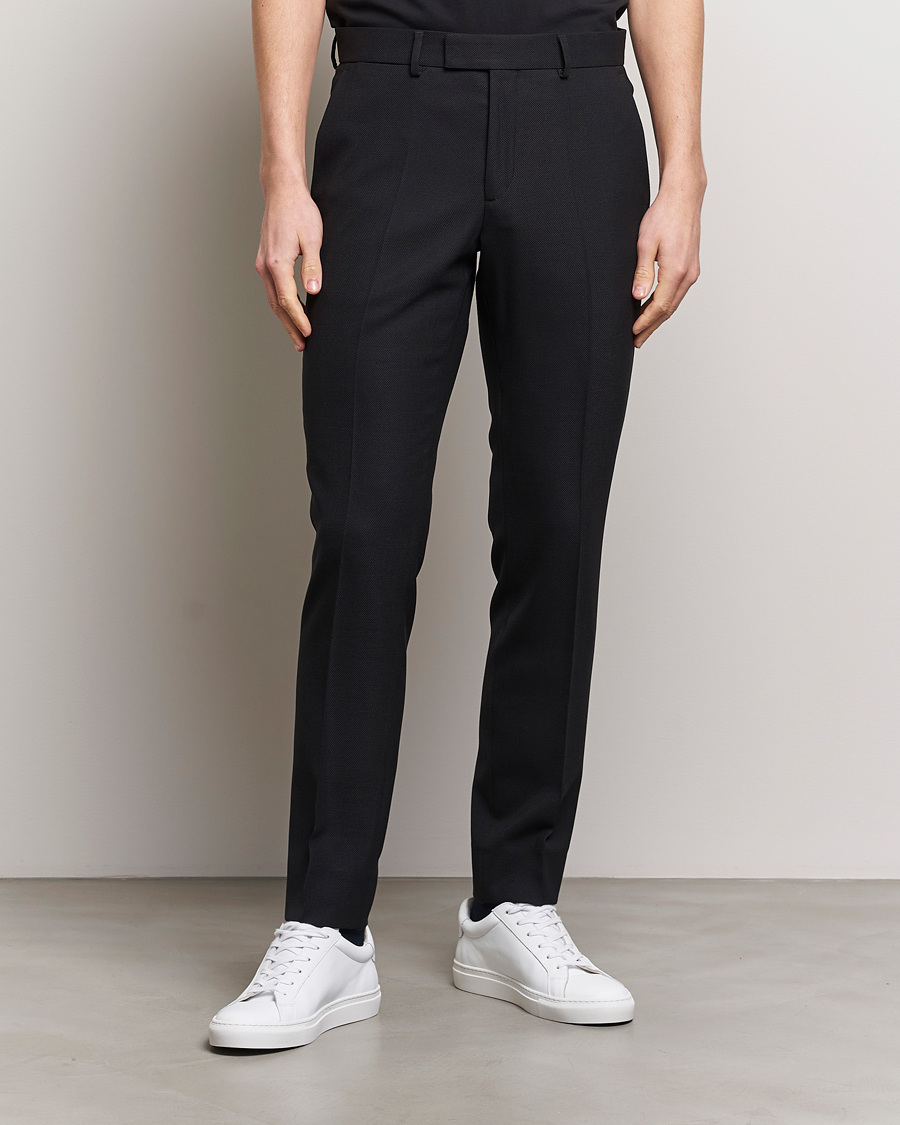 Herre | Dressbukser | J.Lindeberg | Grant Active Hopsack Pants Black