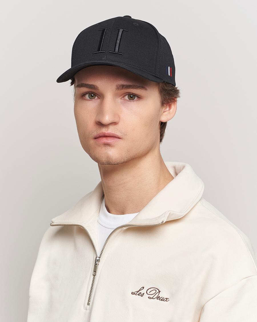 Herre | Hatter og capser | LES DEUX | Encore Organic Cotton Baseball Cap II Black