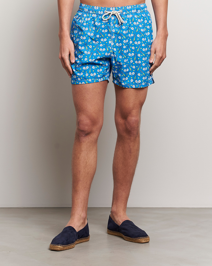 Herre | Badeshorts | MC2 Saint Barth | Printed Swim Shorts Padel Winner