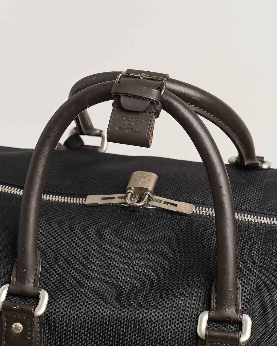 Herre | Louis Vuitton Pre-Owned Souverain Canvas Weekendbag Black | Louis Vuitton Pre-Owned | Souverain Canvas Weekendbag Black