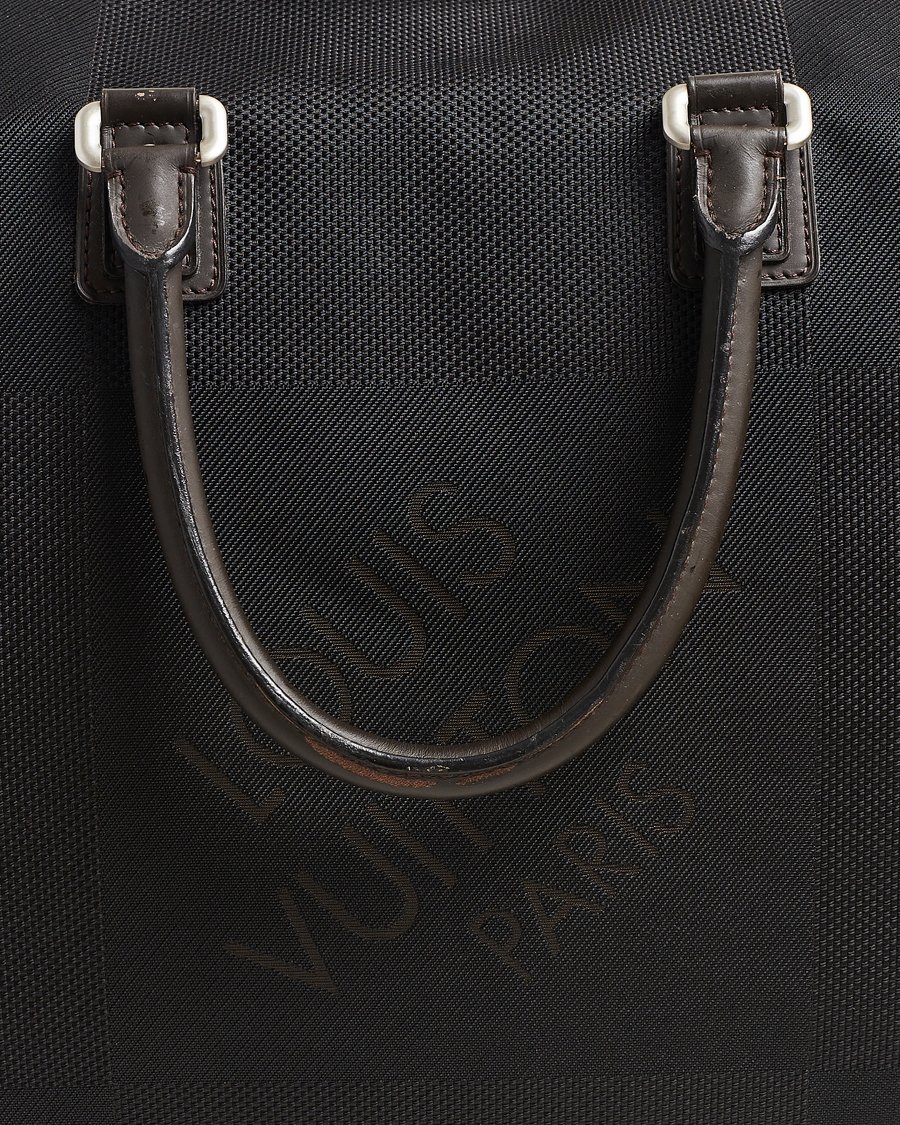 Herre | Louis Vuitton Pre-Owned Souverain Canvas Weekendbag Black | Louis Vuitton Pre-Owned | Souverain Canvas Weekendbag Black