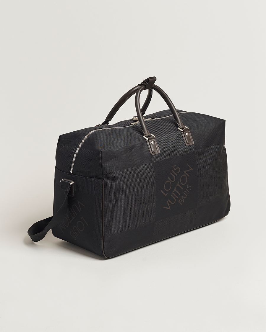 Herre | Louis Vuitton Pre-Owned Souverain Canvas Weekendbag Black | Louis Vuitton Pre-Owned | Souverain Canvas Weekendbag Black