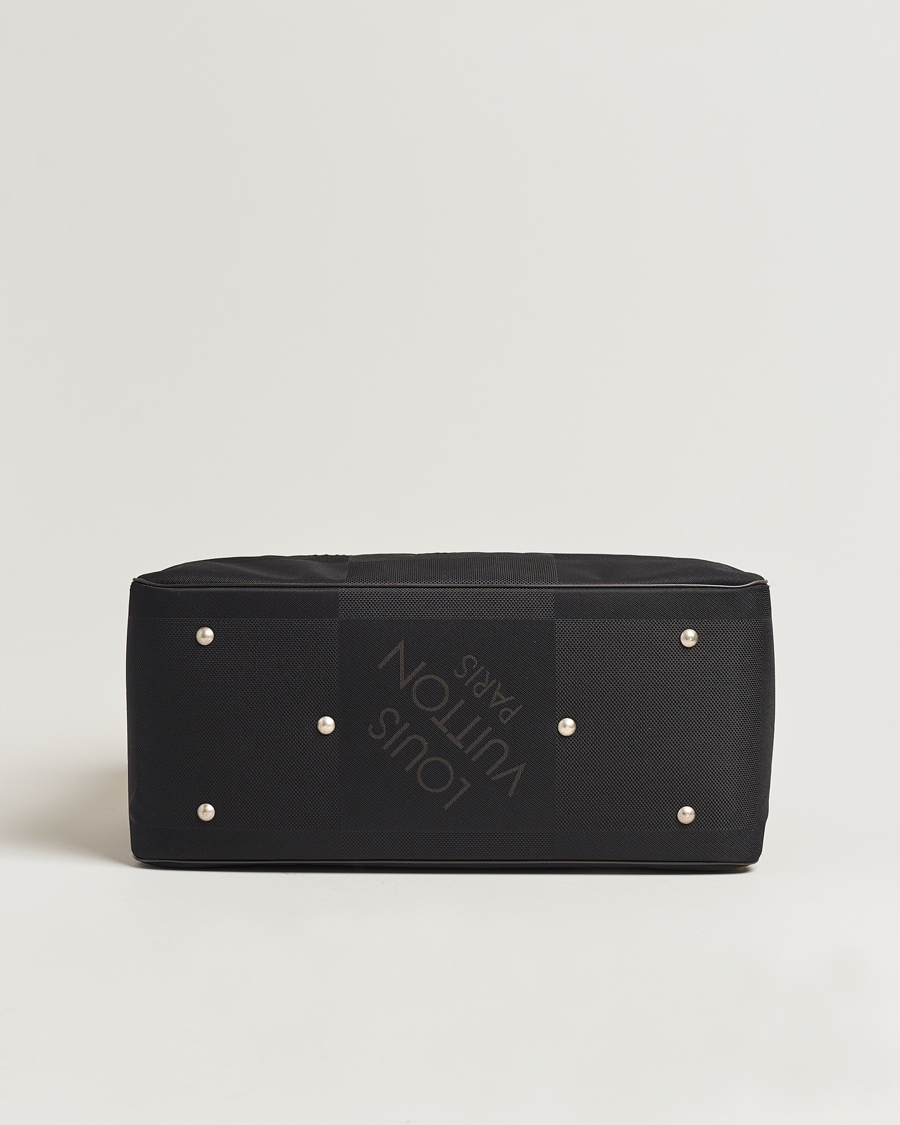 Herre | Louis Vuitton Pre-Owned Souverain Canvas Weekendbag Black | Louis Vuitton Pre-Owned | Souverain Canvas Weekendbag Black