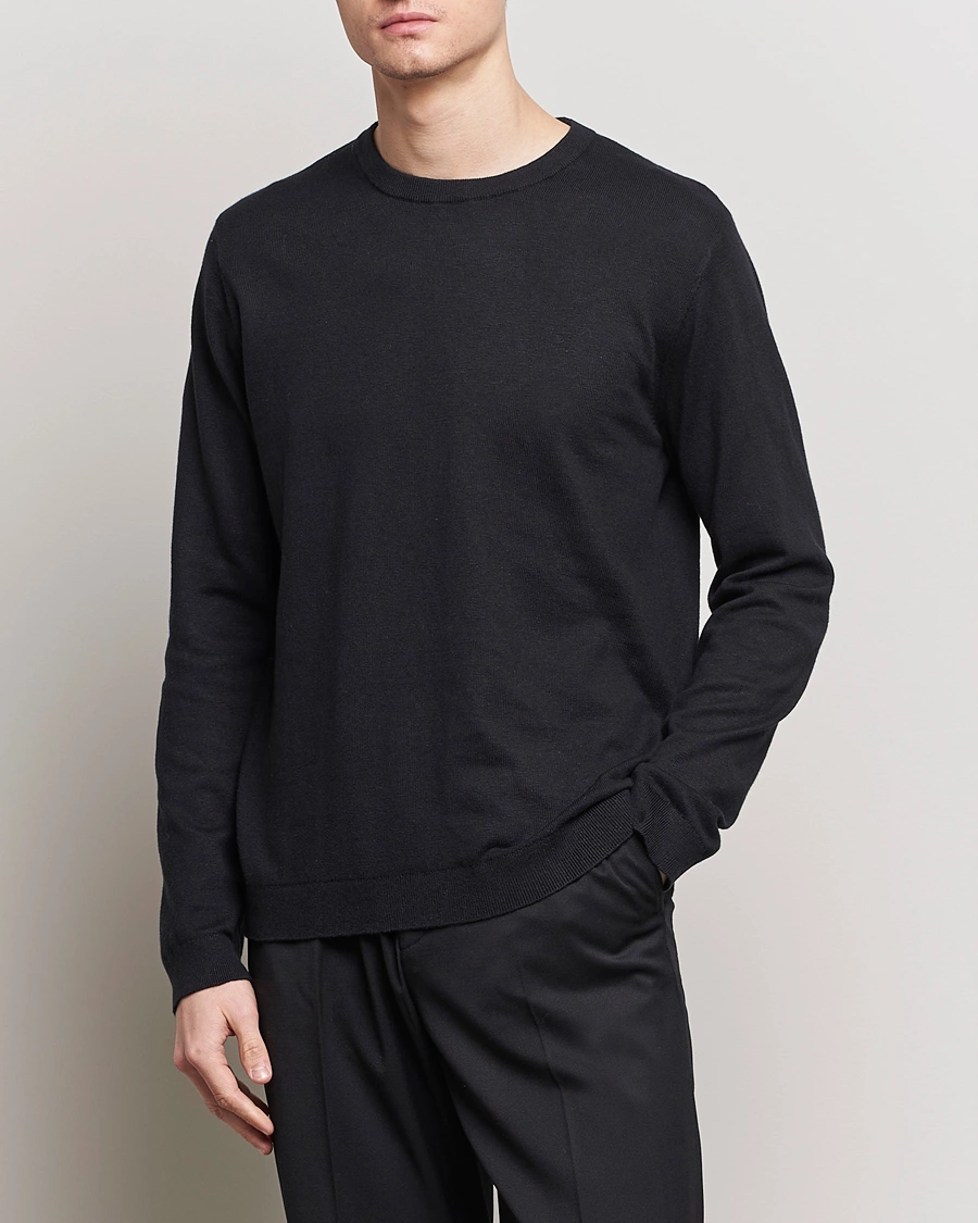 Herre |  | A Day's March | Alagon Cotton/Linen Crew Black