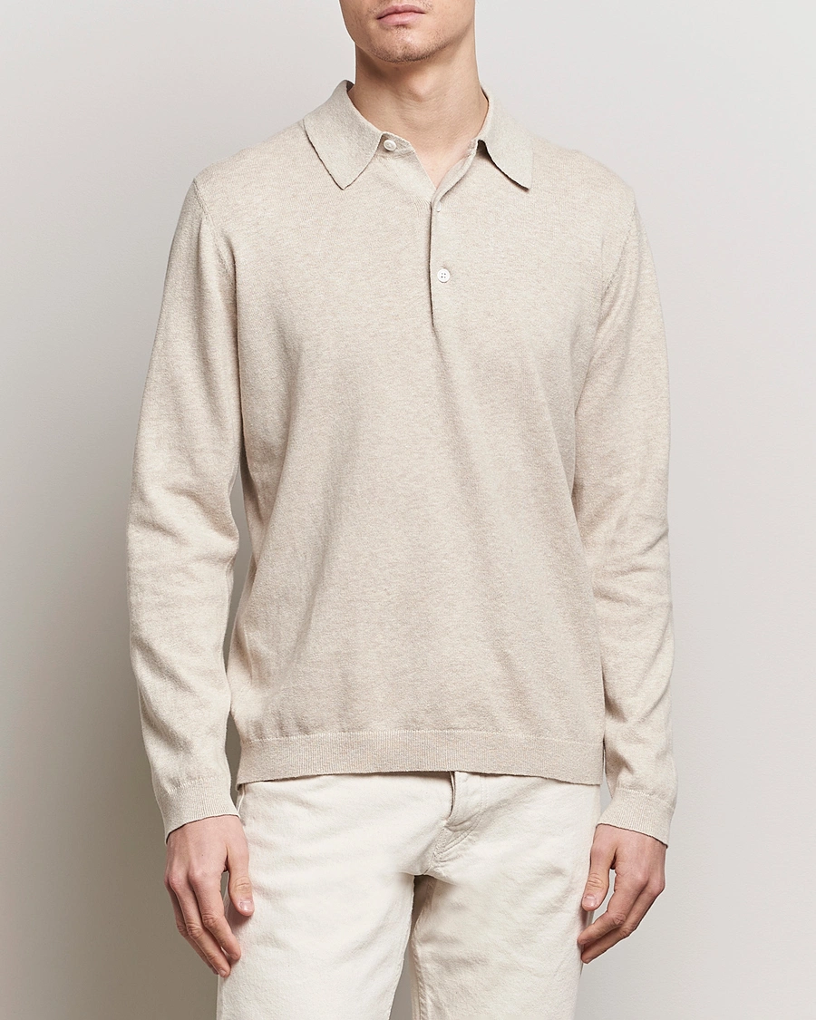 Herre |  | A Day's March | Ambroz Cotton/Linen Polo Sand