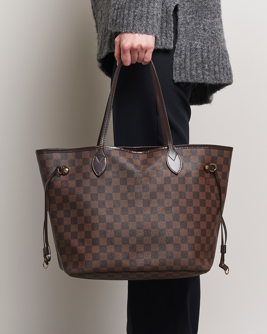 Herre |  | Louis Vuitton Pre-Owned | Neverfull MM Totebag Damier Ebene