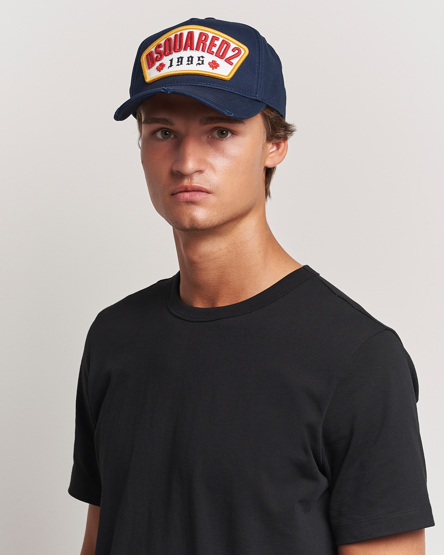 Herre |  | Dsquared2 | Logo Baseball Cap Navy