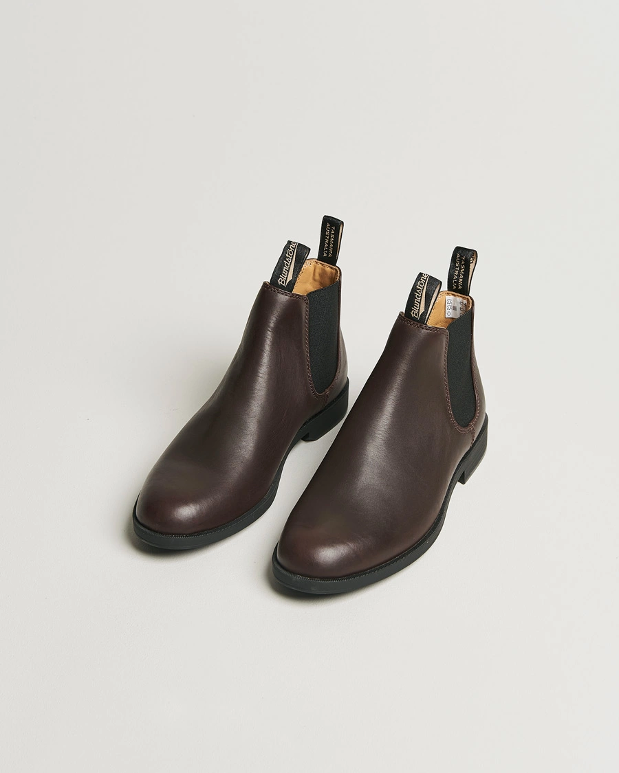 Herre | Sko | Blundstone | 1900 Dress Ankle Leather Chelsea Boot Chestnut