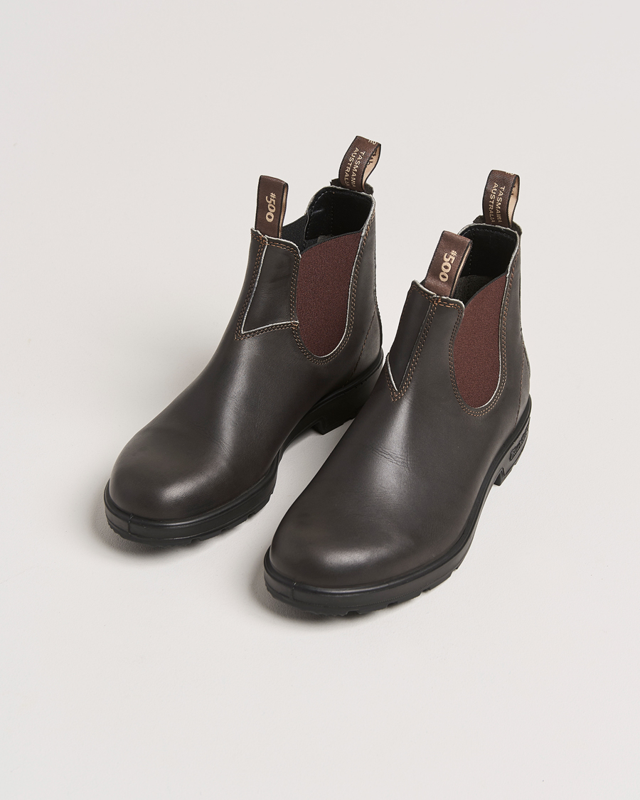 Herre | Støvler | Blundstone | 500 Original Leather Chelsea Boot Stout Brown