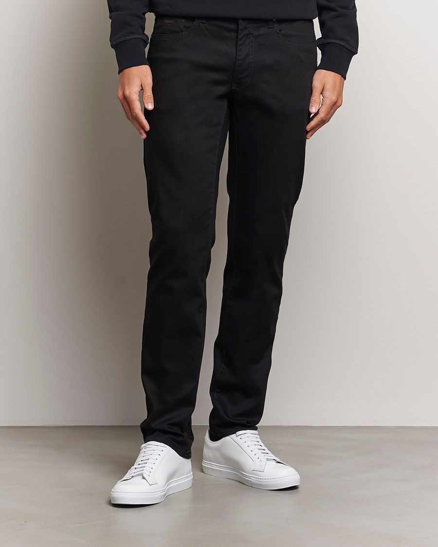 Herre | Klær | Brax | Cadiz Premium Flex Denim Perma Black