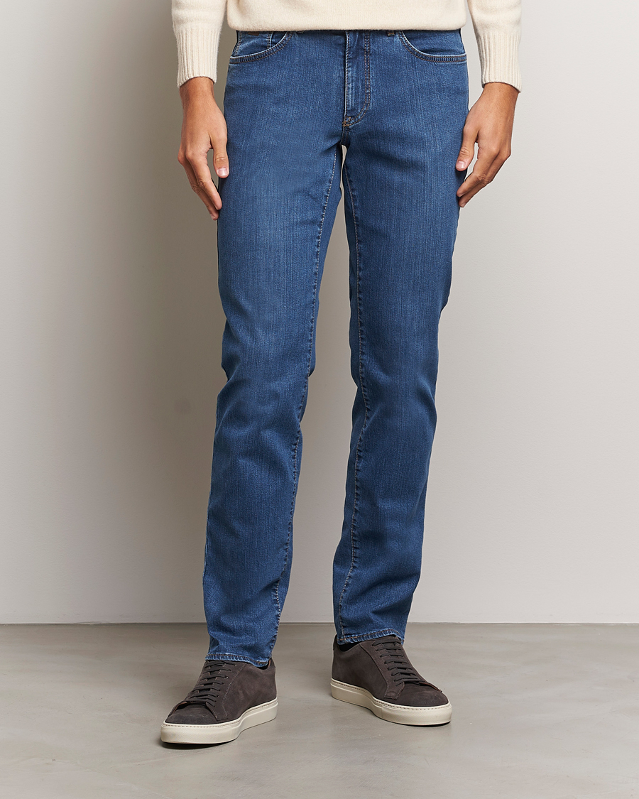 Herre |  | Brax | Cadiz Premium Flex Denim Blue Used