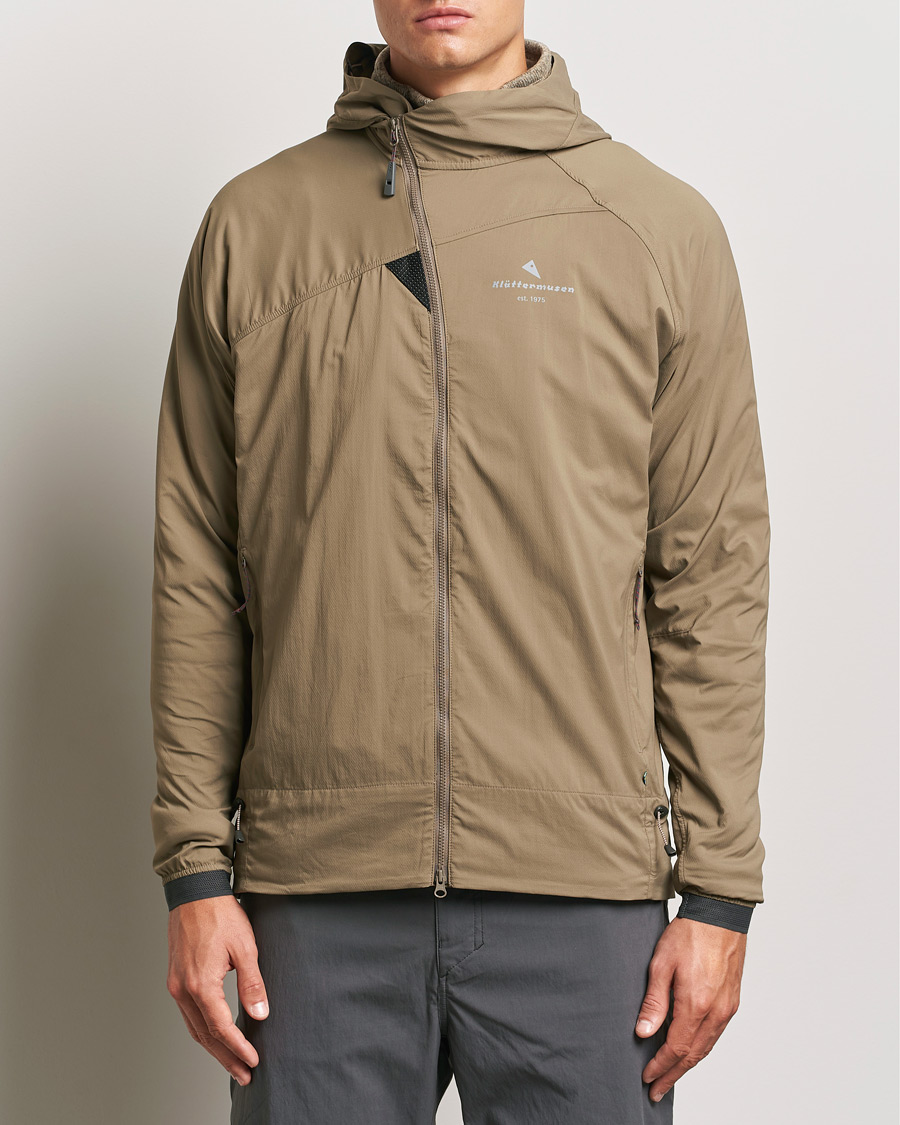 Herre |  | Klättermusen | 74 Levitend Active Hooded Jacket Dark Khaki