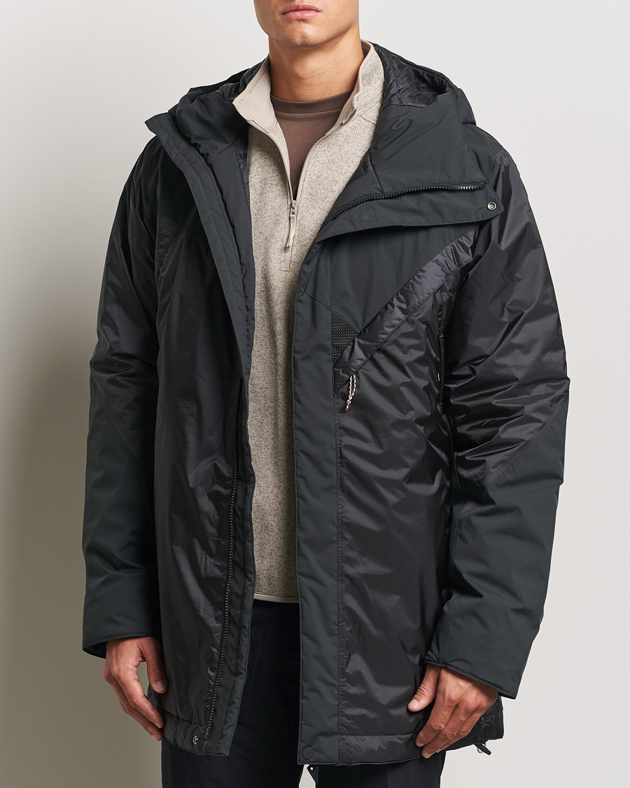 Herre | Outdoor jakker | Klättermusen | Aud Waterproof Down Jacket Pitch Black