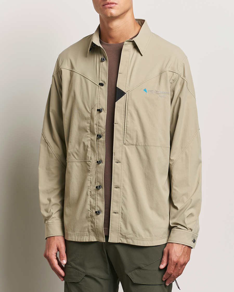 Herre | Klær | Klättermusen | Garm Technical Outdoor Shirt Silver Green