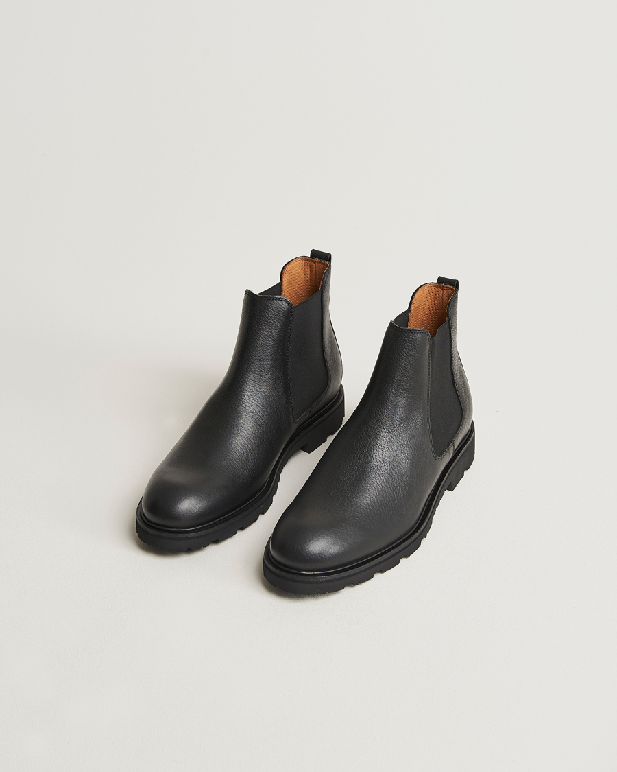 Herre | Støvler | UBR | Thunder Chelsea Leather Boot Black