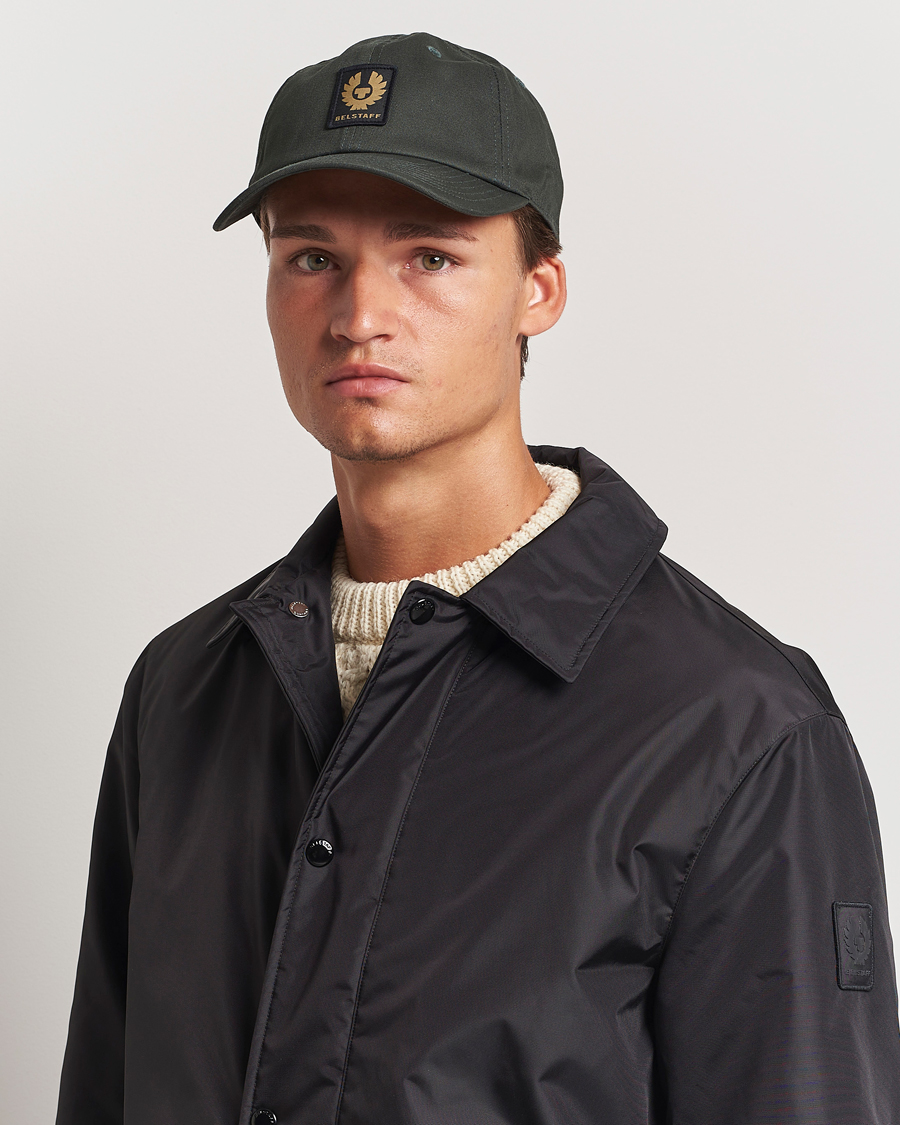 Herre |  | Belstaff | Phoenix Logo Cap Tile Green