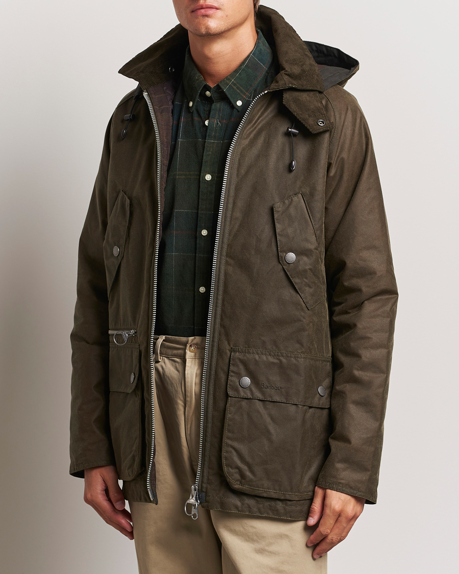 Herre |  | Barbour Heritage | Re-Engineered Beaufort Wax Jacket Beech