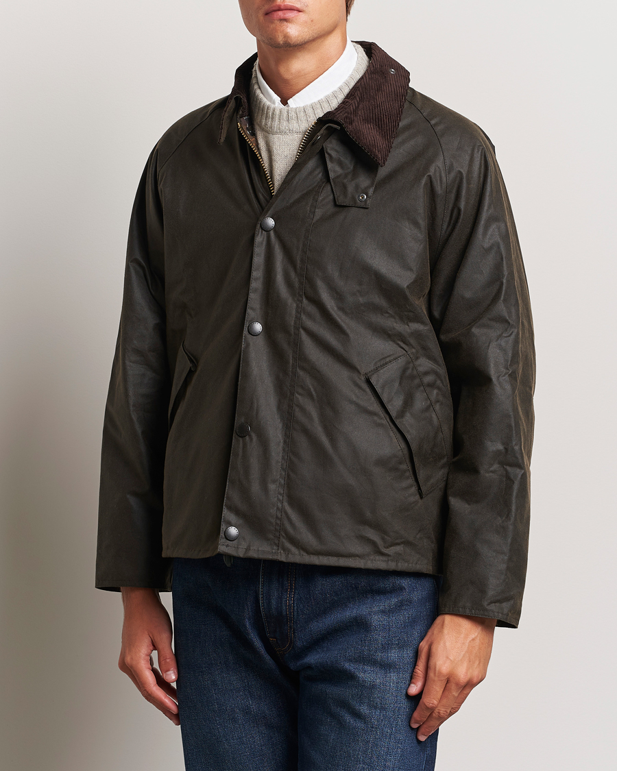 Herre | Jakker | Barbour Heritage | Transport Wax Jacket Olive