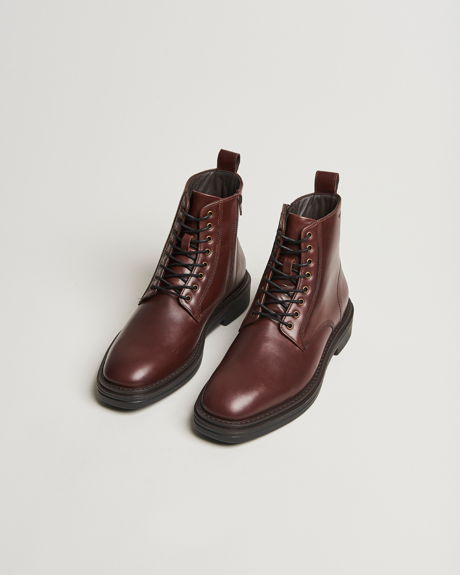 Herre |  | GANT | Boggar Leather Boot Cognac