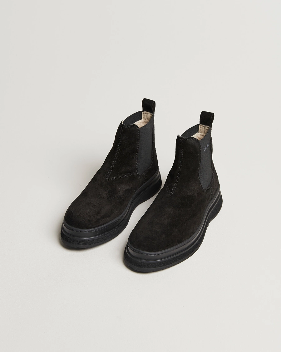 Herre | Chelsea boots | GANT | Blistown Shearling Suede Chelsea Boot Black