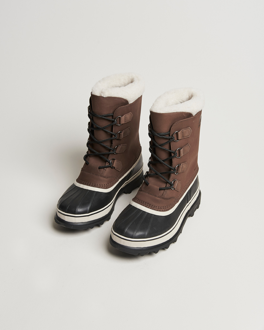 Herre |  | Sorel | Caribou WP Felt Lined Leather Boots Bruno