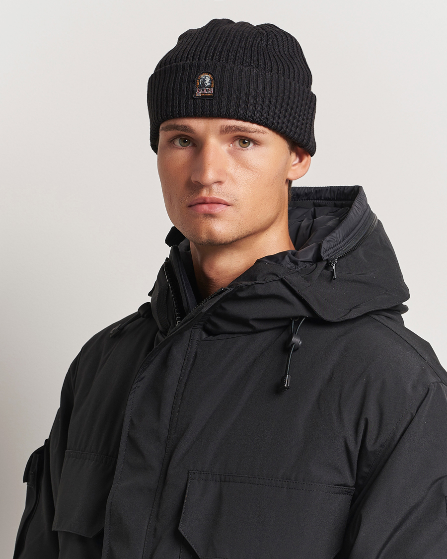 Herre |  | Parajumpers | Ribbed Hat Black