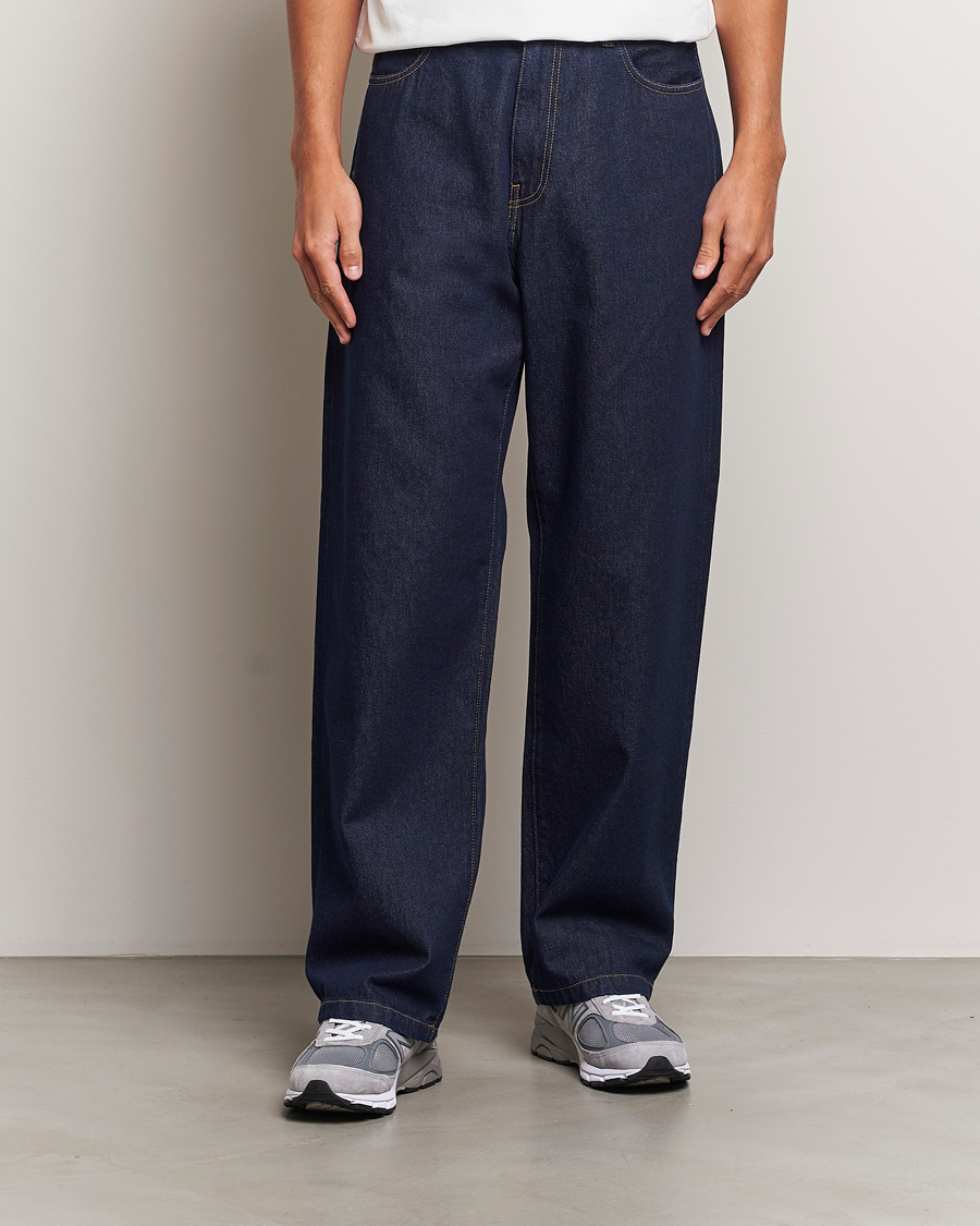 Herre | Klær | Carhartt WIP | Landon Pant Robertson Denim Blue Rinsed