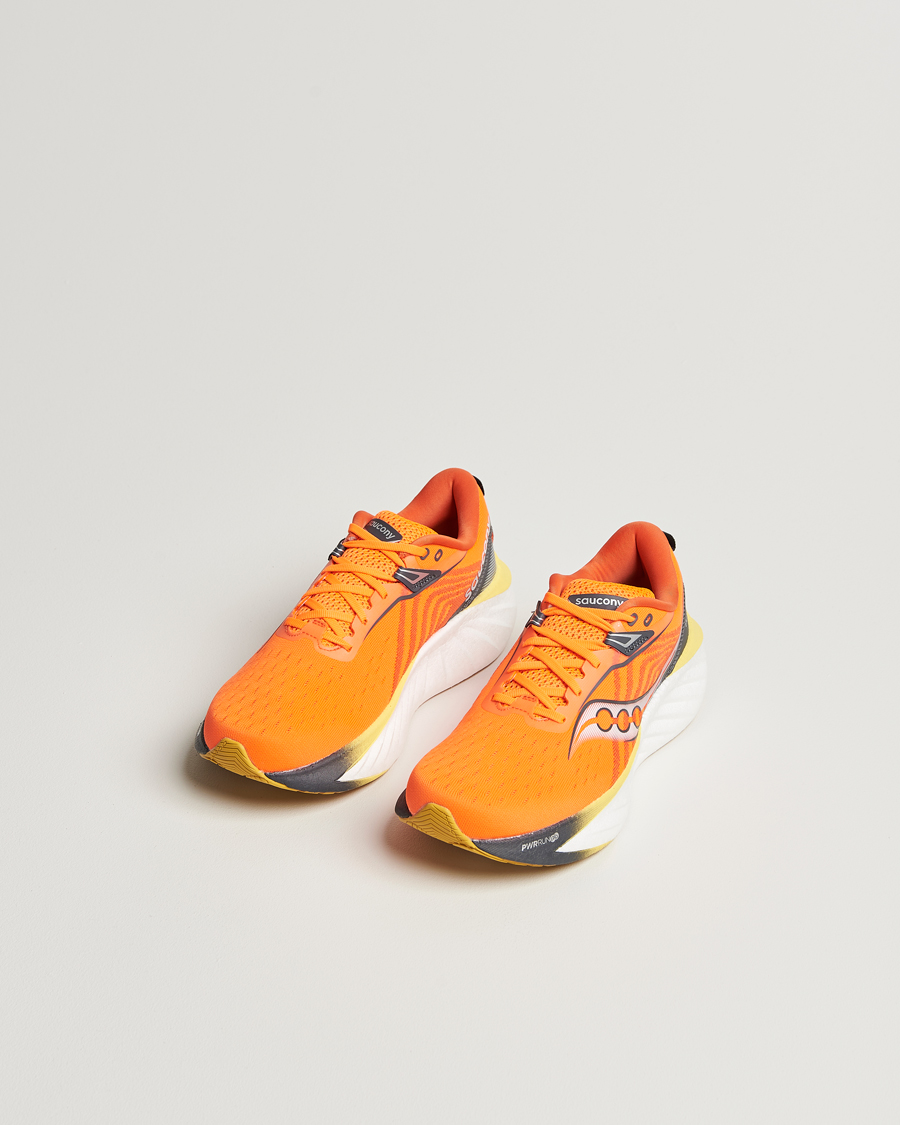 Herre | Nye produktbilder | Saucony | Triumph 22 Running Sneakers Spice/Canary