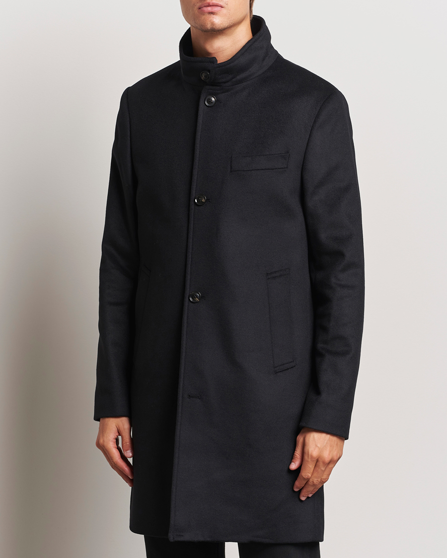 Herre | Avdelinger | J.Lindeberg | Jesse Melton Cashmere Coat Black