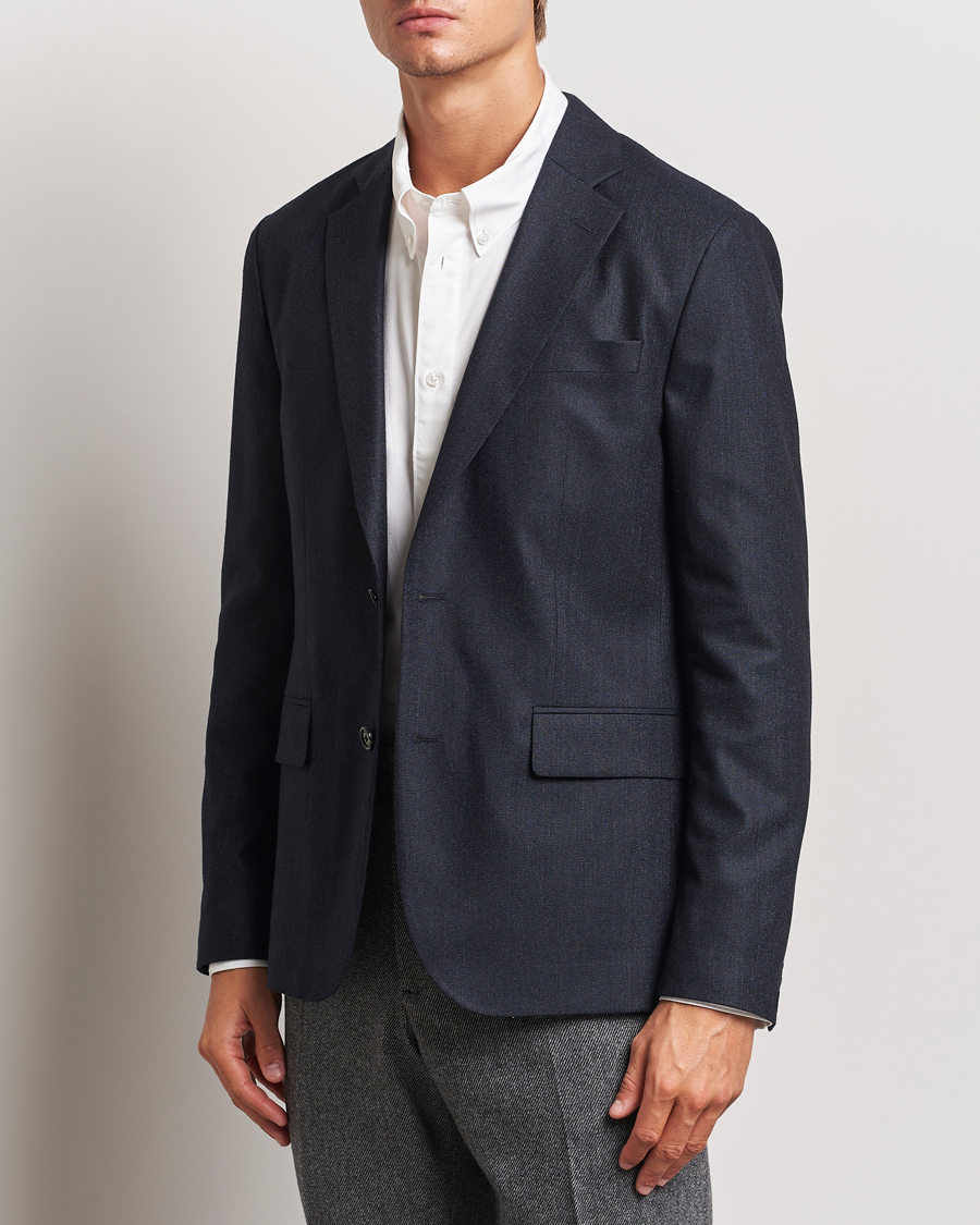 Herre |  | J.Lindeberg | Elton Unlined Cash Stretch Flannel Blazer Navy