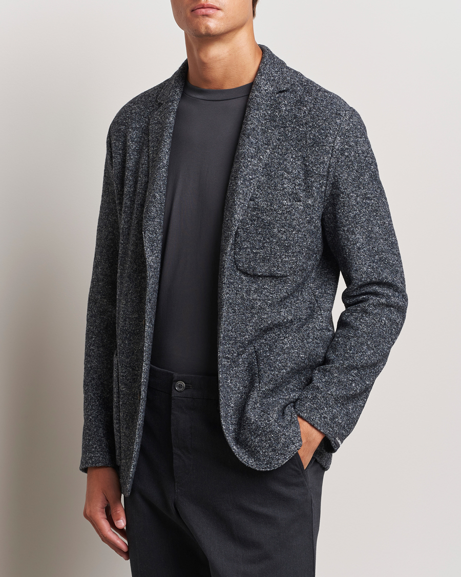 Herre | Strikkede blazere | J.Lindeberg | Carlton Cardigan Blazer Black