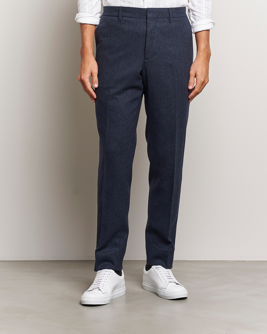 Herre | Avdelinger | J.Lindeberg | Soren Twill Cash Flannel Pants Navy