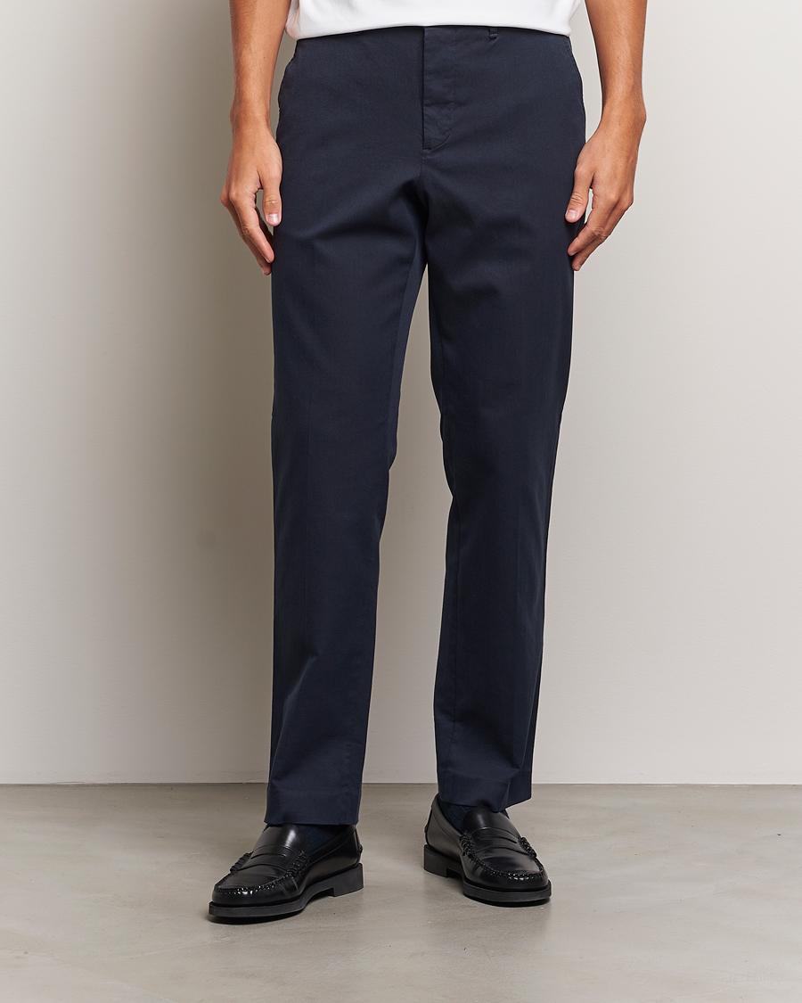 Herre | Avdelinger | J.Lindeberg | Lois Flannel Twill Pants Navy