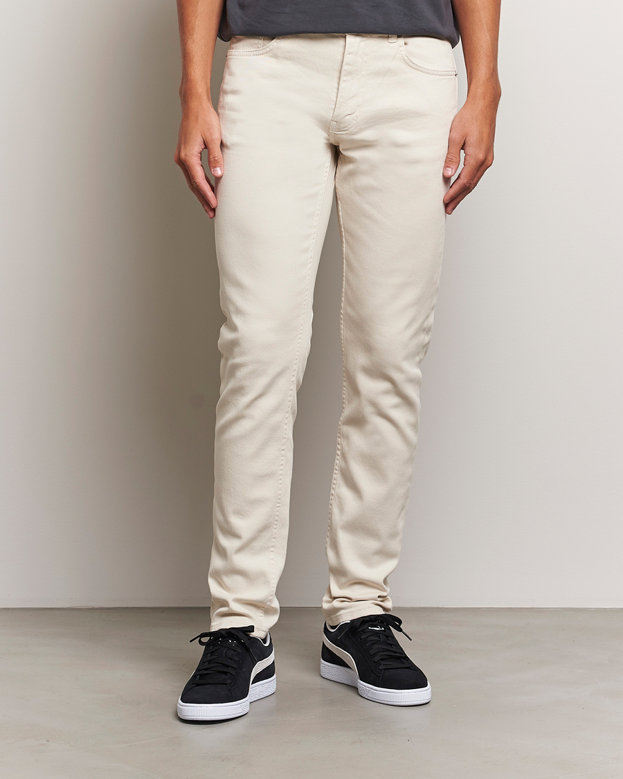 Herre | Avdelinger | J.Lindeberg | Jay Solid Twill Stretch Jeans Moonbeam