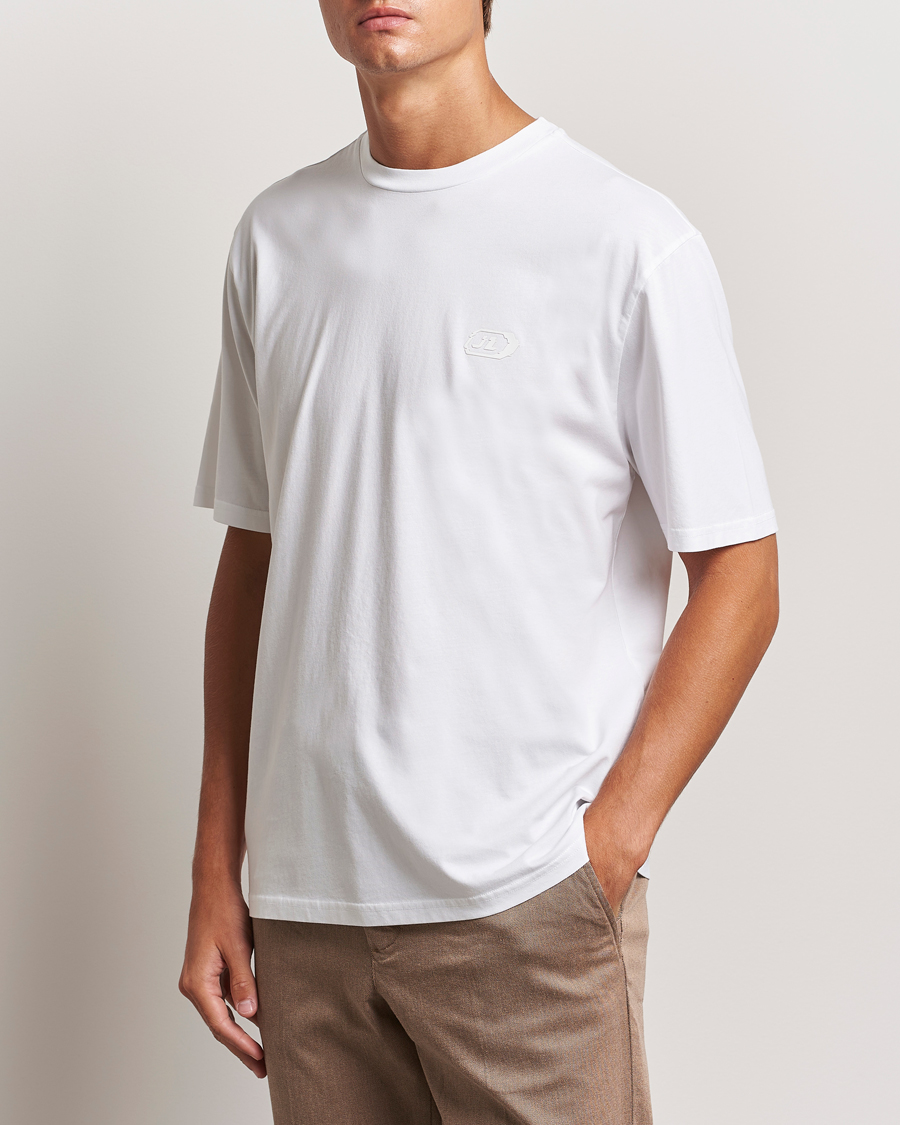 Herre | Avdelinger | J.Lindeberg | Hale Logo T-Shirt White