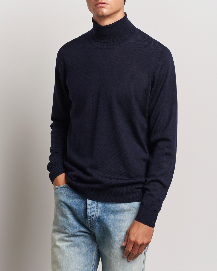 Herre |  | J.Lindeberg | Kaden Merino Turtleneck Navy