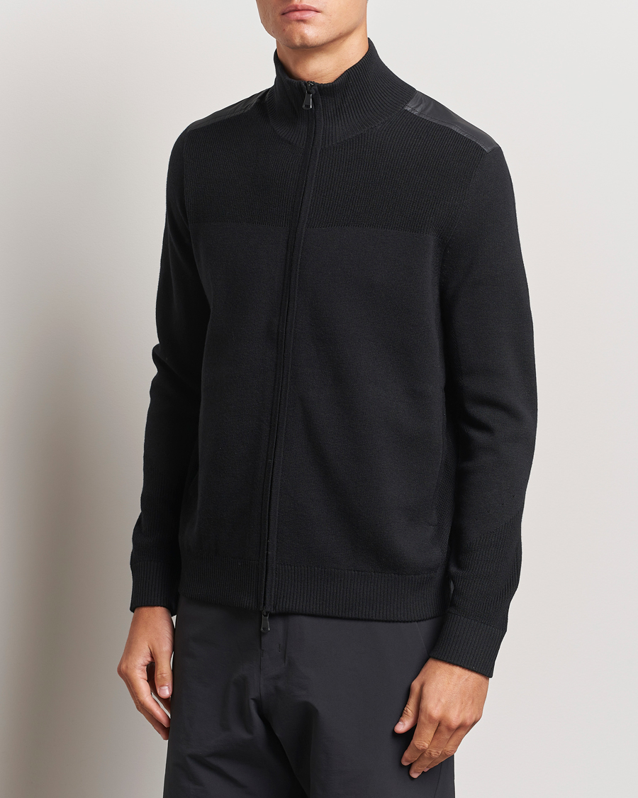 Herre | Avdelinger | J.Lindeberg | Marty Hybrid Jacket Black