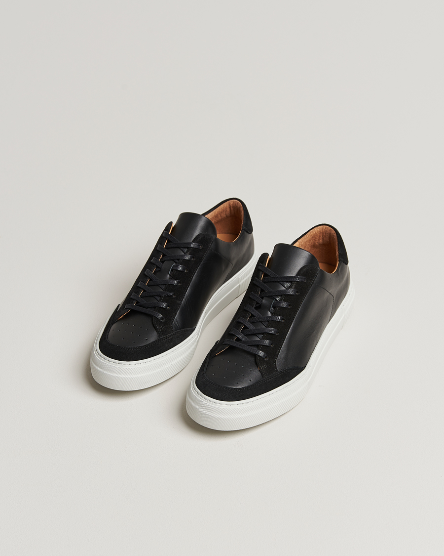 Herre | Sneakers | J.Lindeberg | Art Signature Leather Sneaker Black