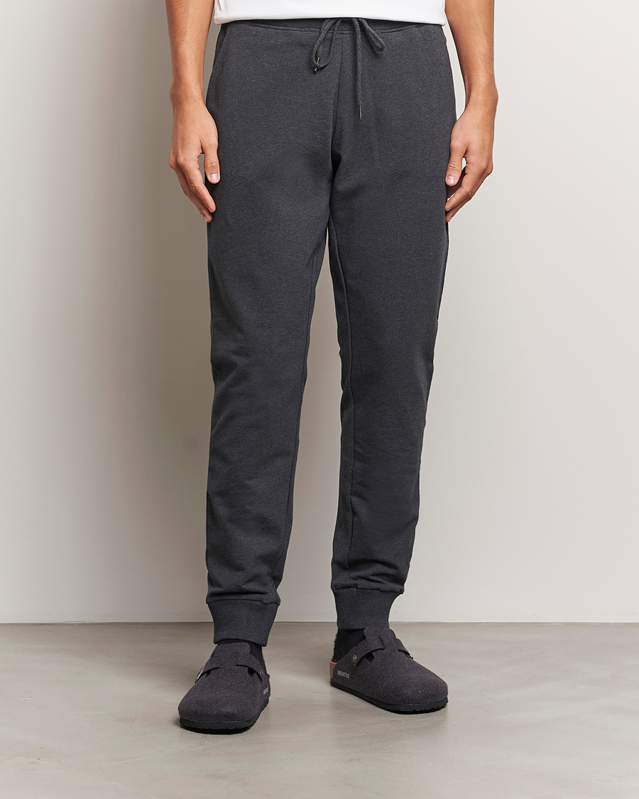 Herre |  | Bread & Boxers | Loungewear Pants Dark Grey Melange