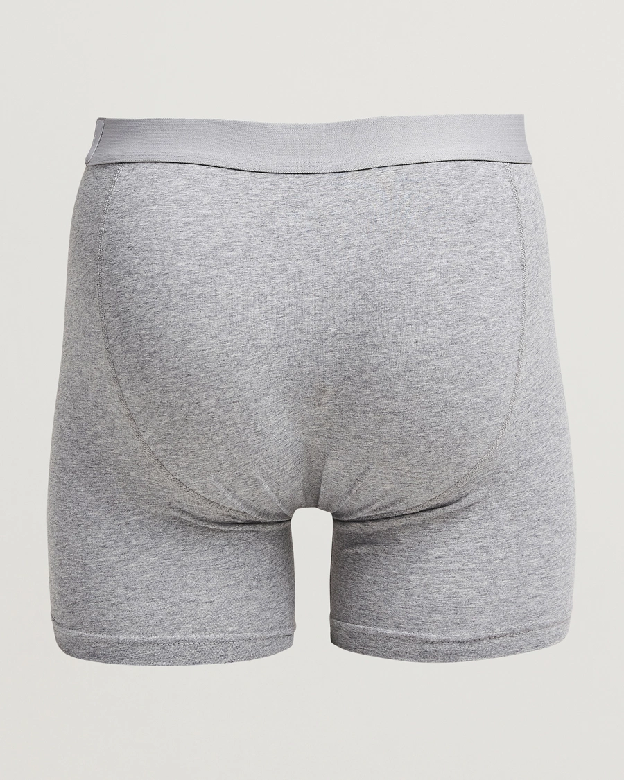 Herre |  | Bread & Boxers | 3-Pack Long Boxer Brief Grey Melange