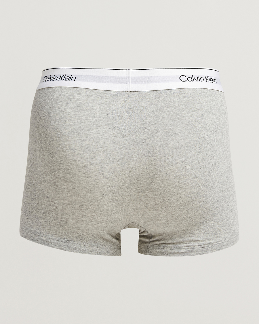 Herre |  | Calvin Klein | Icon Cotton Stretch 3-Pack Trunk Grey/Black/White